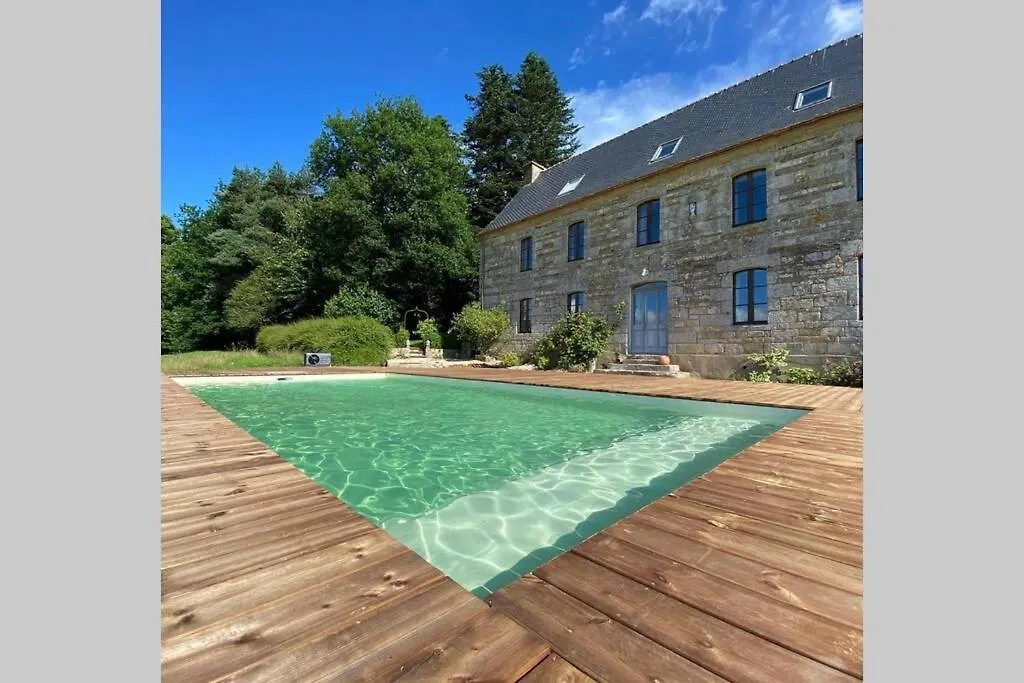 La Lande Du Rest - Le Quillio Magnifique Ancienne Ferme De Notables Avec Piscine Chauffee Vila França