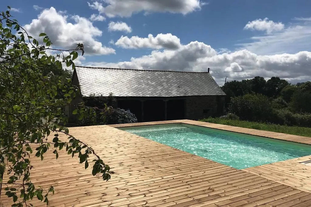 La Lande Du Rest - Le Quillio Magnifique Ancienne Ferme De Notables Avec Piscine Chauffee Vila