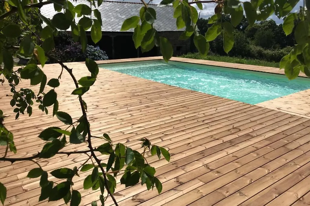 La Lande Du Rest - Le Quillio Magnifique Ancienne Ferme De Notables Avec Piscine Chauffee Villa 0*,